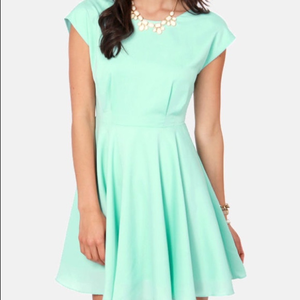 NWT Seafoam Fit and Flare dress size S